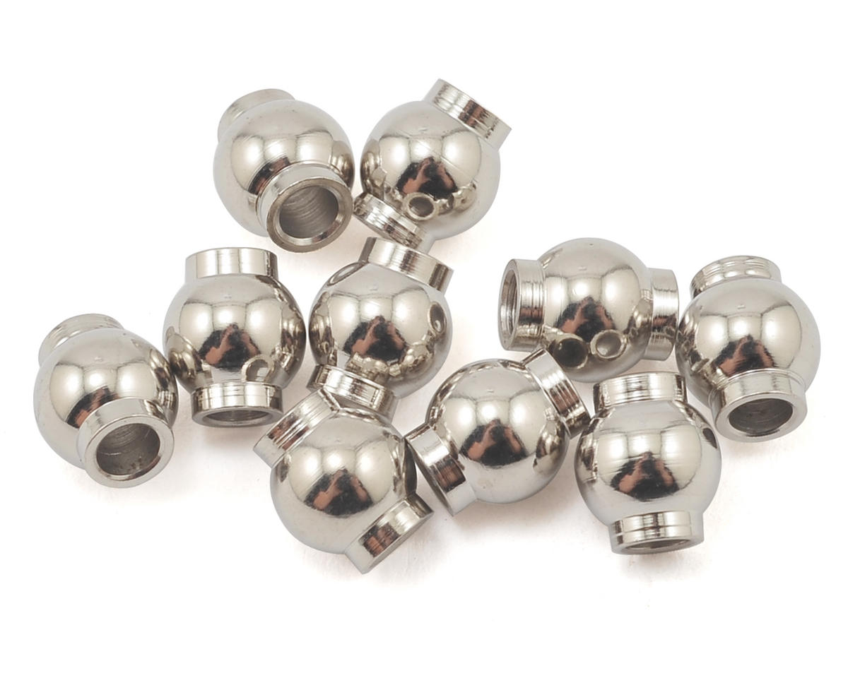 Losi 7mm Steel Pivot Ball Double Boss (10), Baja Rey