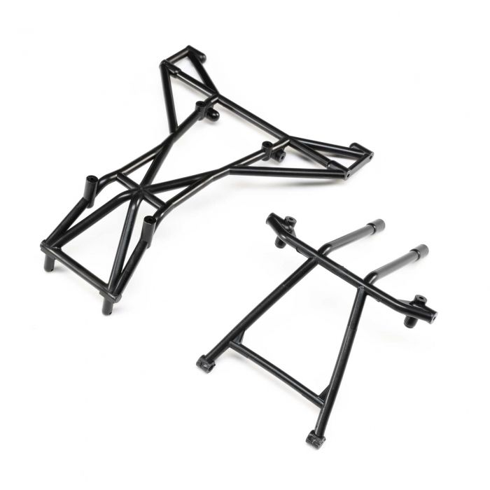 Losi Black Top and Upper Cage Bars, LMT