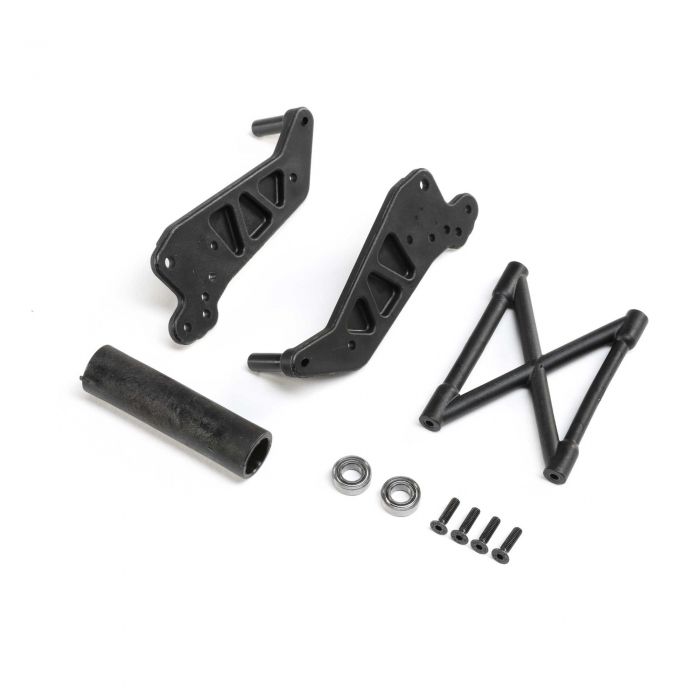 Losi Black Wheelie Bar Set, LMT