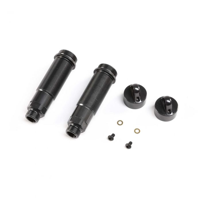 Losi Aluminium Shock Body and Cap, 2pcs, LMT