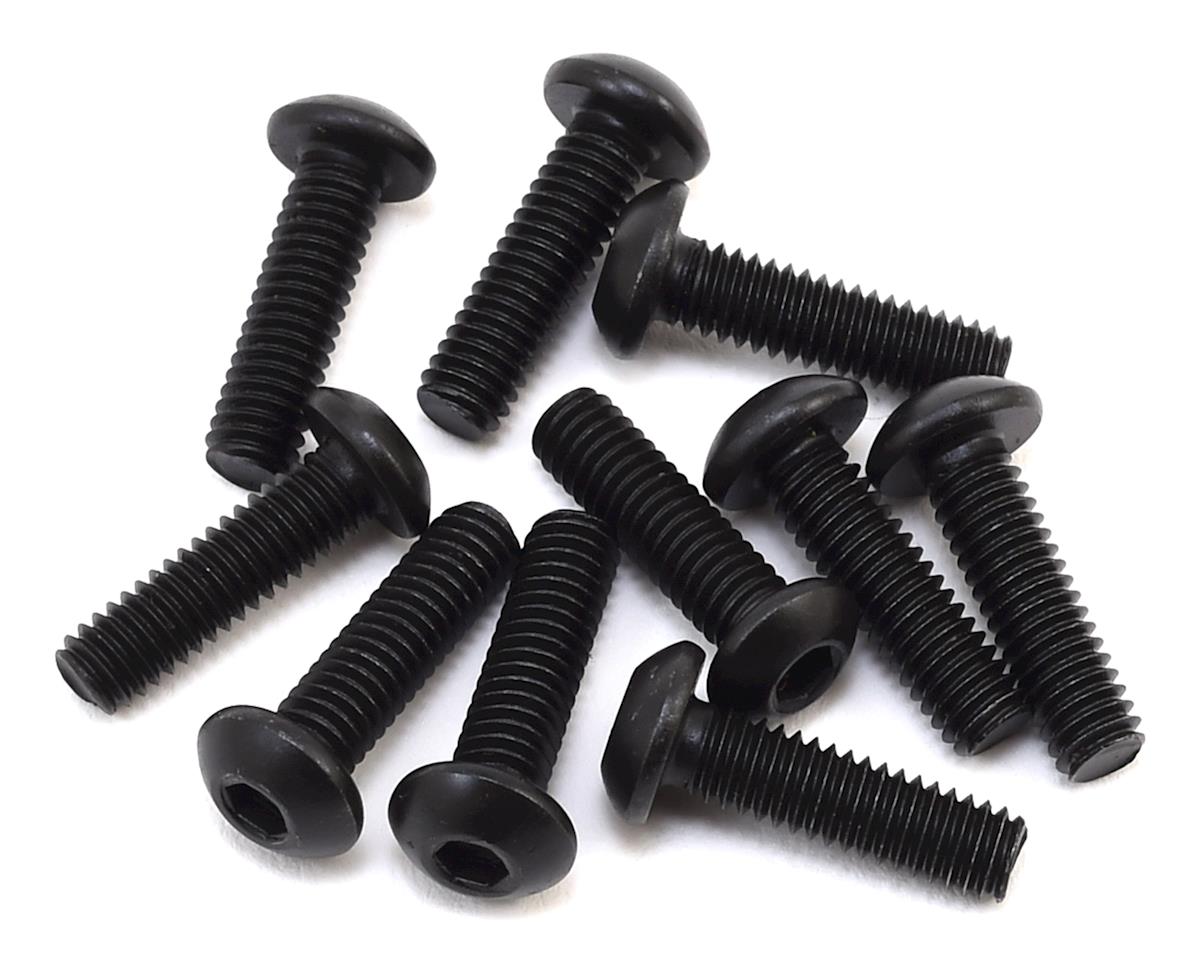 Losi Button Head Screws, Stl, BO, M4 x 14mm (10)