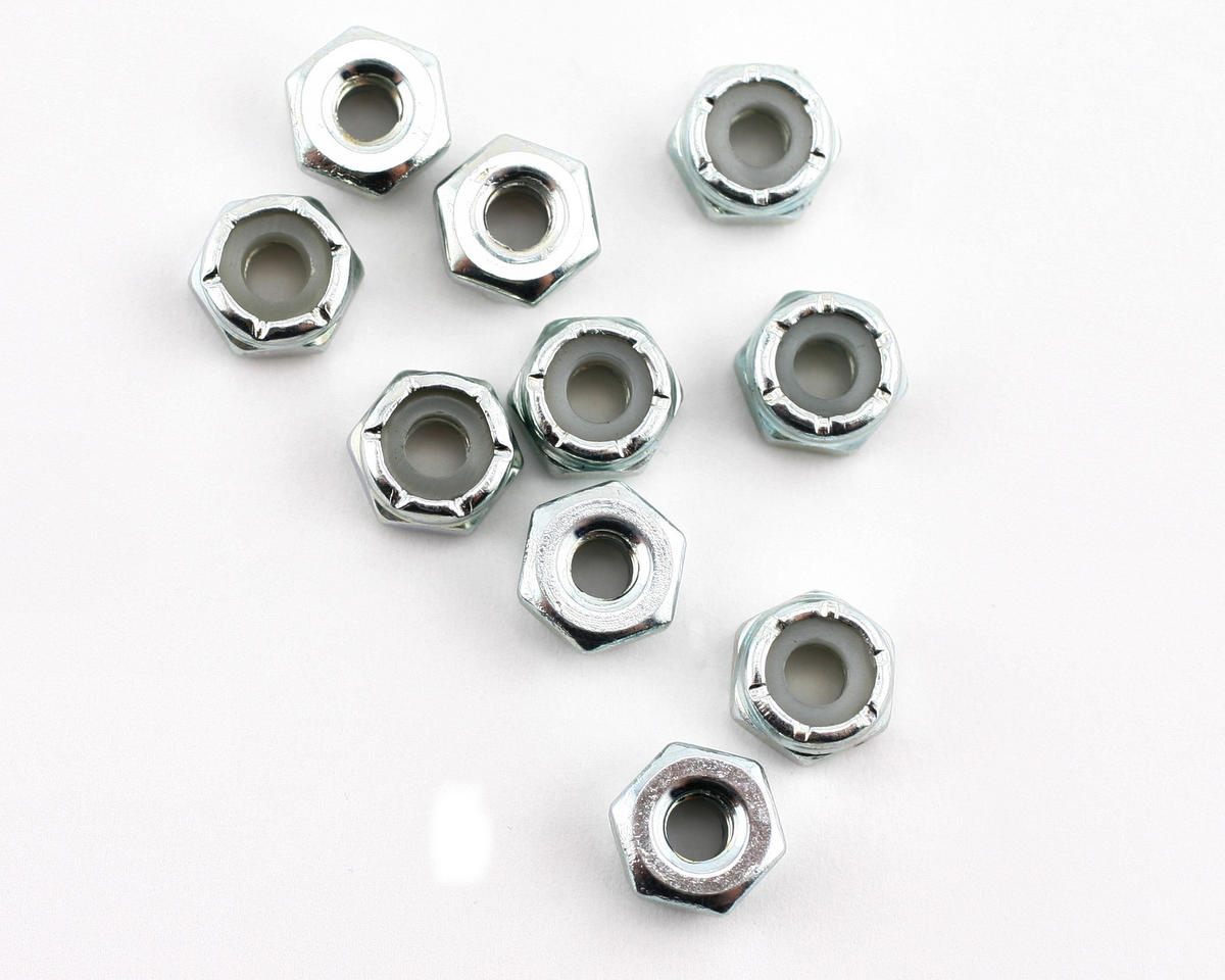 Losi 8-32 Steel Lock Nuts (10)