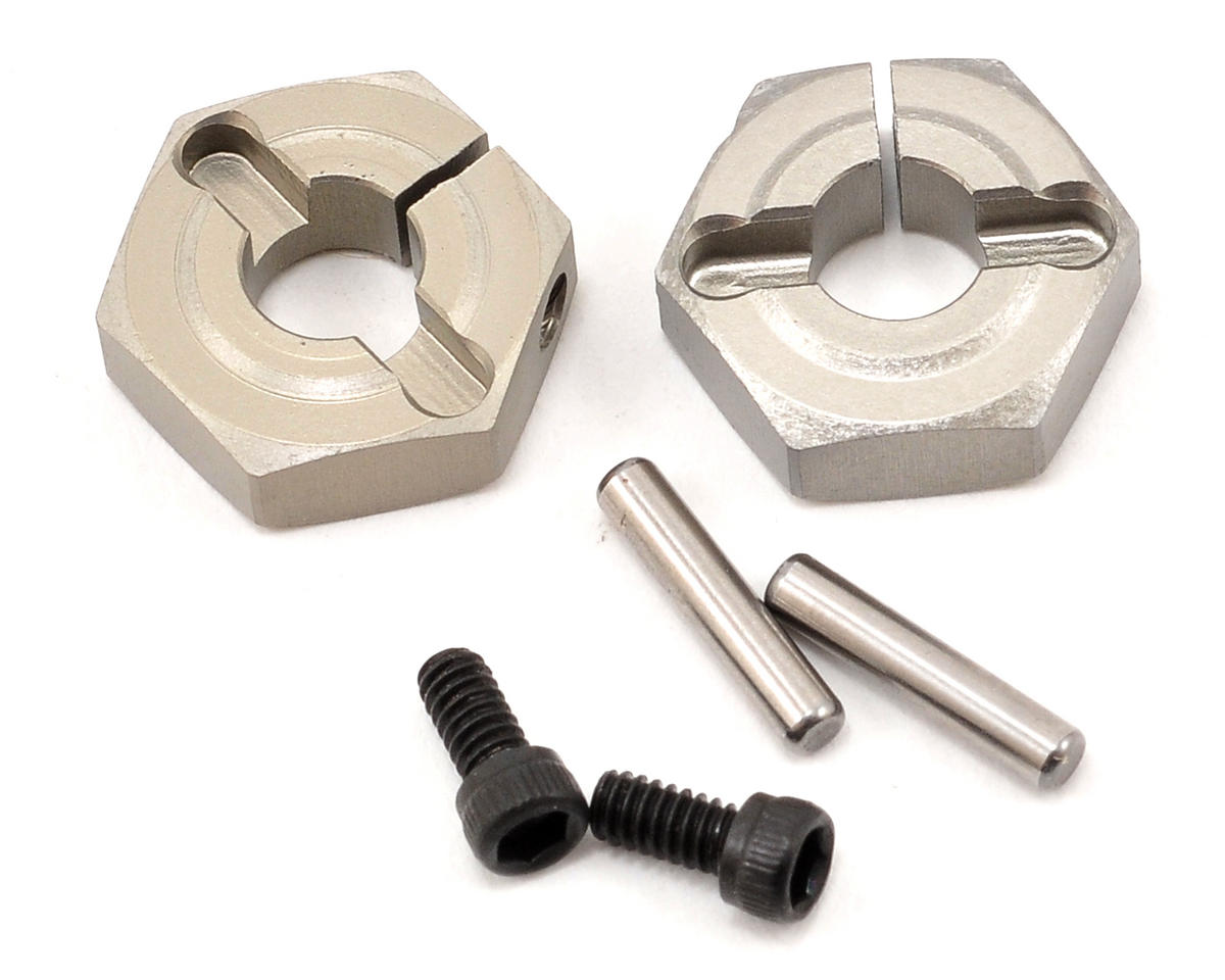 Losi Aluminium Wheel Clamp Hex (2) suit TEN-SCTE