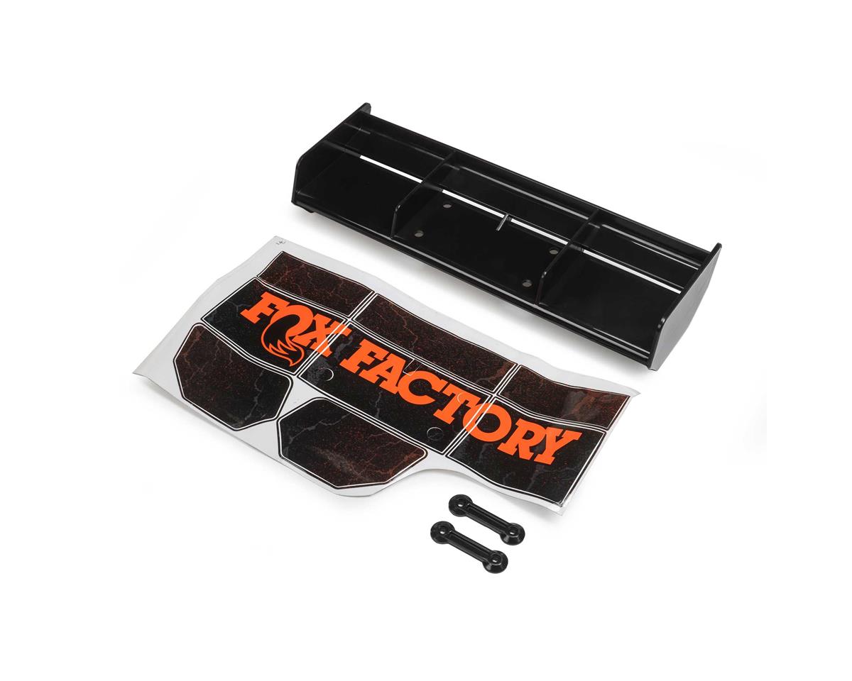 Losi Rear Wing, FOX, Black, DBXL-E 2.0