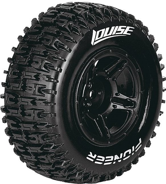 Louise RC Sc-Pioneer 1/10 Short Course Tires, Soft, 12, 14 & 17Mm Removable