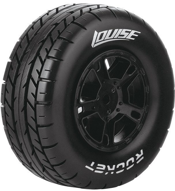 Louise RC Sc-Rocket 1/10 Short Course Tires, Soft, 12, 14 & 17Mm Removable