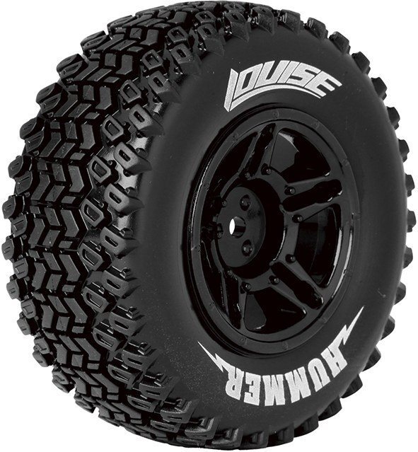 Louise RC Sc-Hummer 1/10 Short Course Tires, Soft, 12, 14 & 17Mm Removable