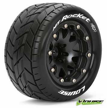 MFT 1/10th MT-Rocket 12mm hex 1/2 offset Tires & Wheels