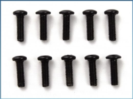 LRP M3x10mm Hex Button Head Screw (10pcs)