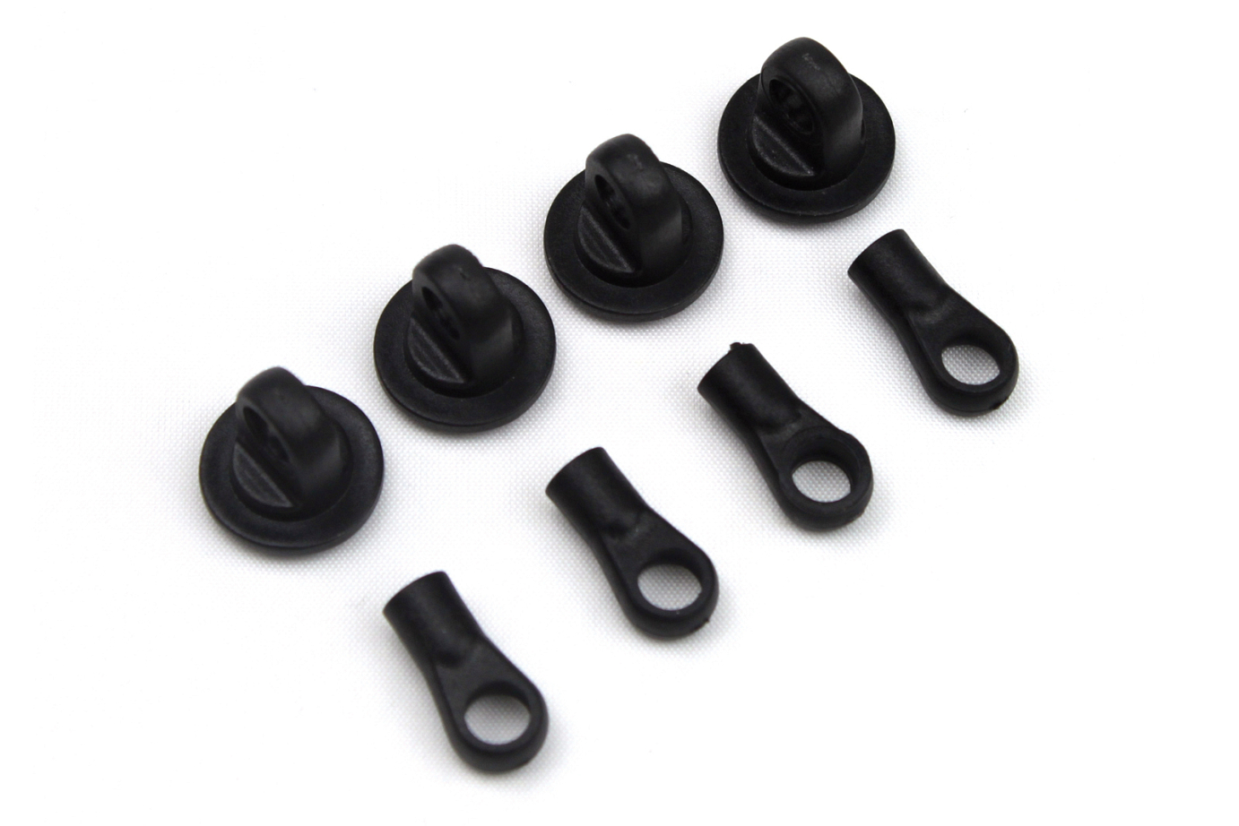 LRP Shock End Set Upper/Lower (8pcs) - S10 Blast