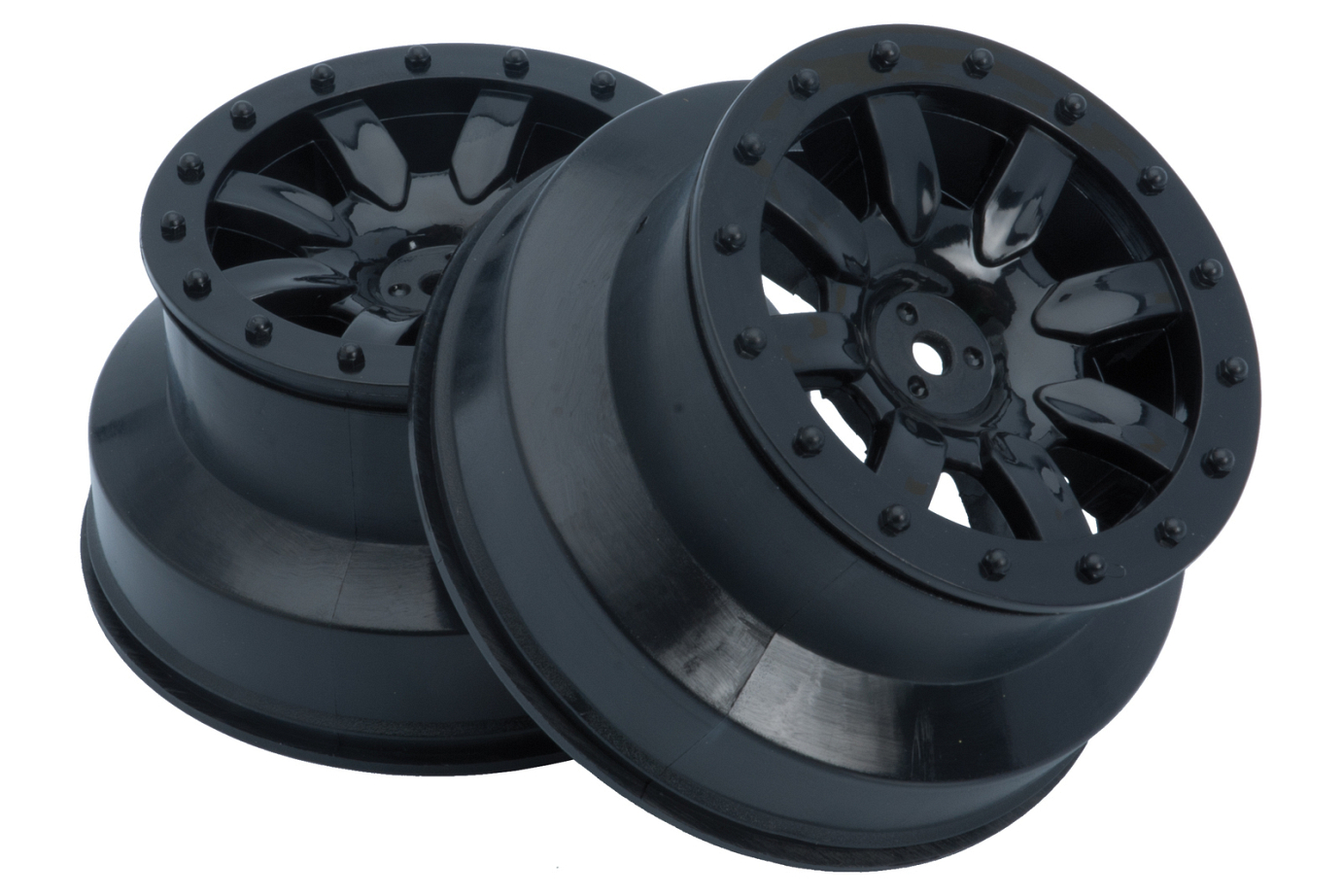 LRP Spoke Wheel black (2 pcs) - S10 Blast SC