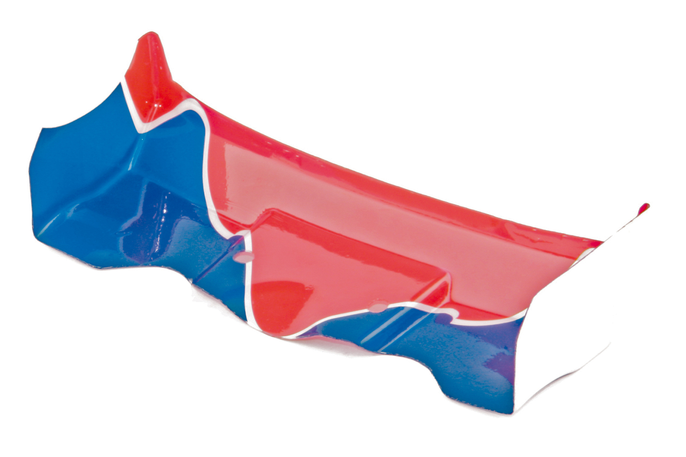 LRP Rear Wing blue/red HD - S10 Twister BX