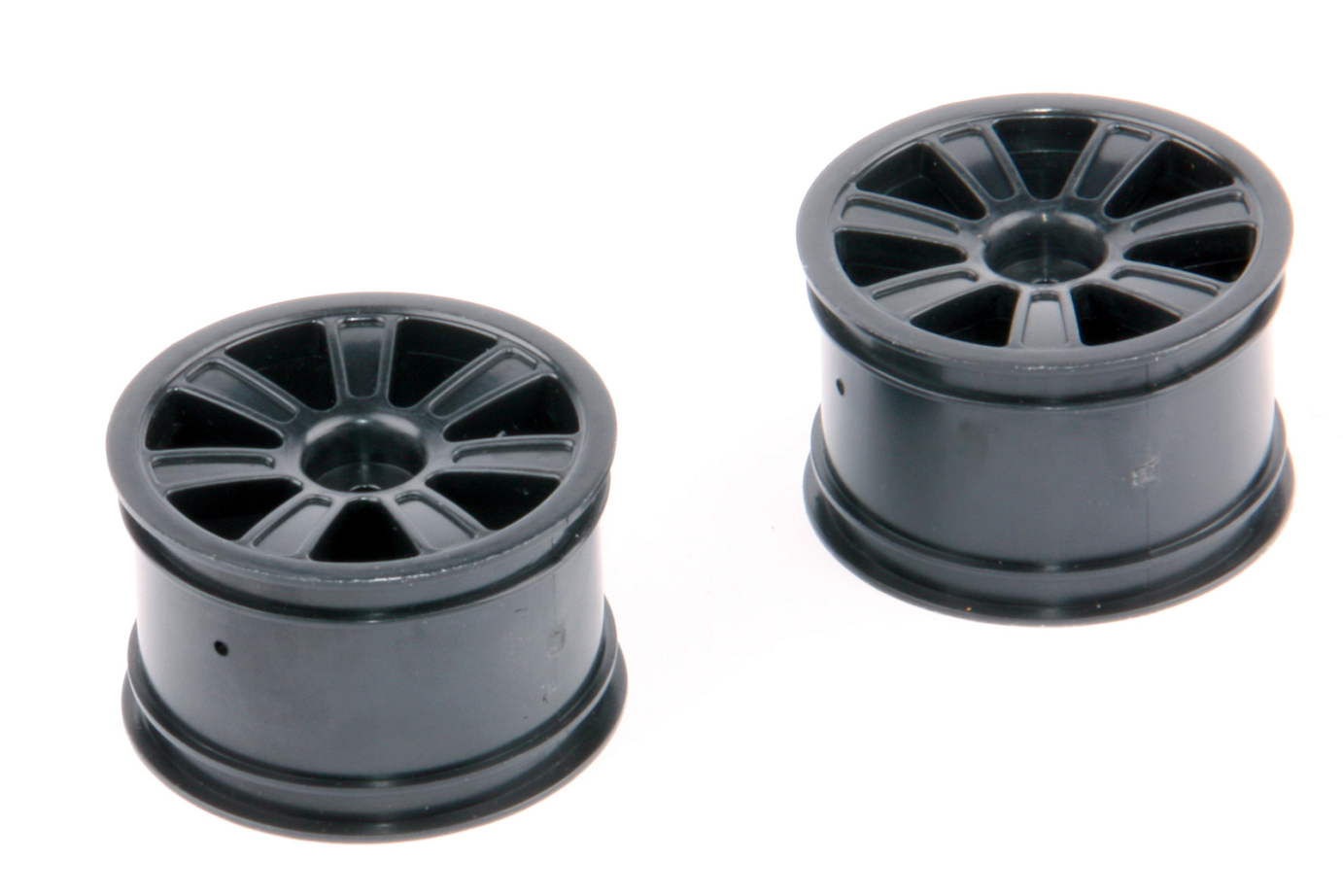 LRP Spoke Wheel rear black (2 pcs) - S10 Twister BX