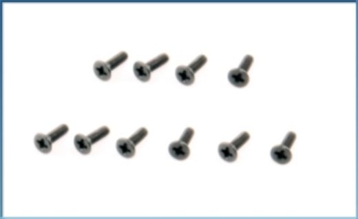 LRP M2x8mm Phillips Countersunk TP Screw (10pcs)