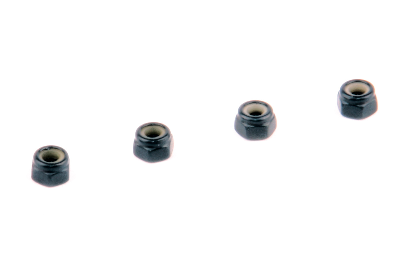 LRP M4 Lock Nut (4pcs)