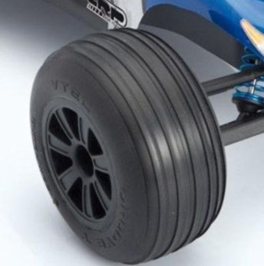 LRP VTEC Groove 2WD pre-glued tyre front - 1/10 Truggy J-Compoun