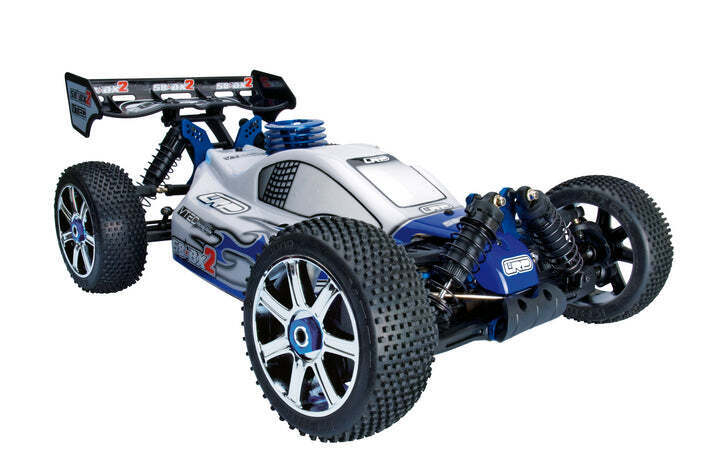 LRP BODY SHELL PAINTED BLUE/WHITE - S8 BX2 RTR