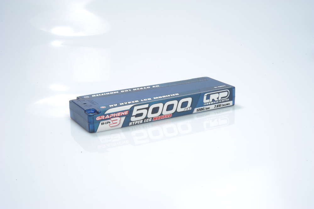 LRP HV Hyper LCG Modified Graphene-3 5000mAh Hardcase Battery -