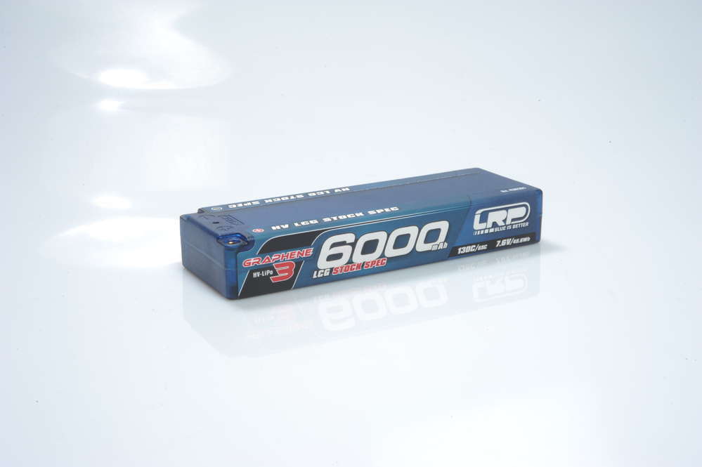 LRP HV LCG Stock Spec GRAPHENE-3 6000mAh Hardcase Akku - 7.6V Li