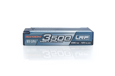 LRP HV Ultra LCG Stock Spec Shorty GRAPHENE-3 3500mAh Hardcase A