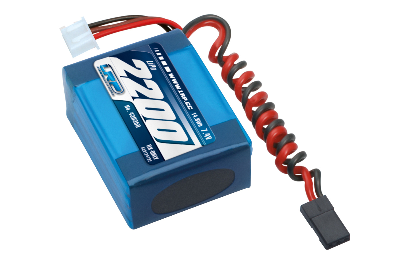 LRP LiPo 2200 RX-Pack small Hump - RX-only - 7.4V