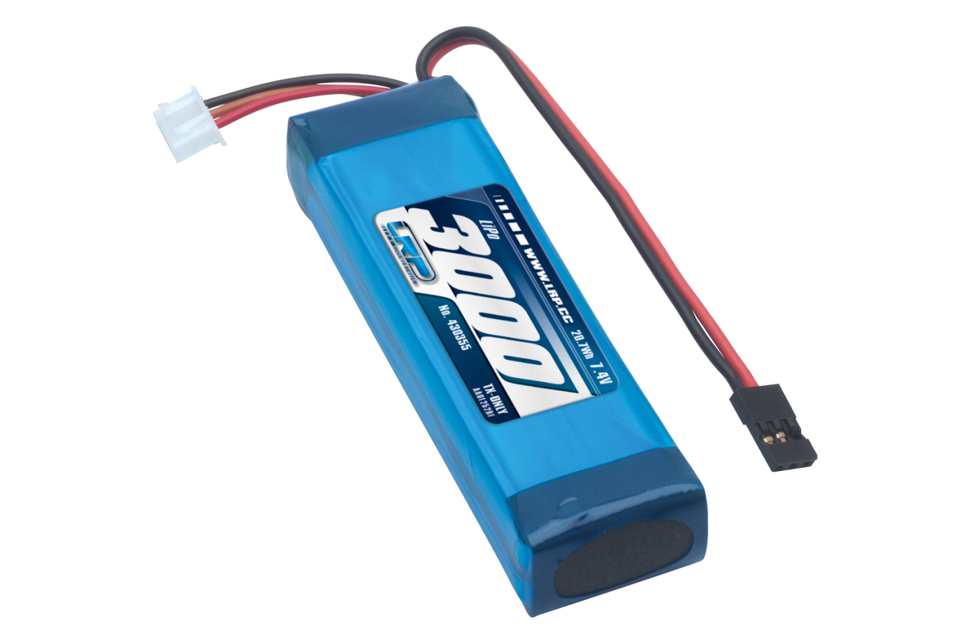 LRP LiPo 3000 TX-Pack Sanwa M12/M12-S/MT-4/MT-4S/MT-S/Exzes-Z/SD