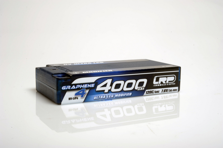 LRP HV Ultra LCG Modified Shorty GRAPHENE-4 4000mAh Hardcase bat