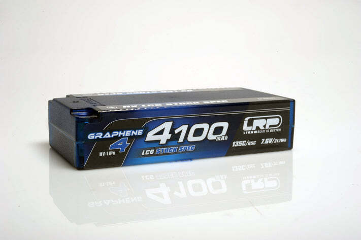 LRP HV LCG Stock Spec Shorty Graphene-4 4100mAh Hardcase Battery