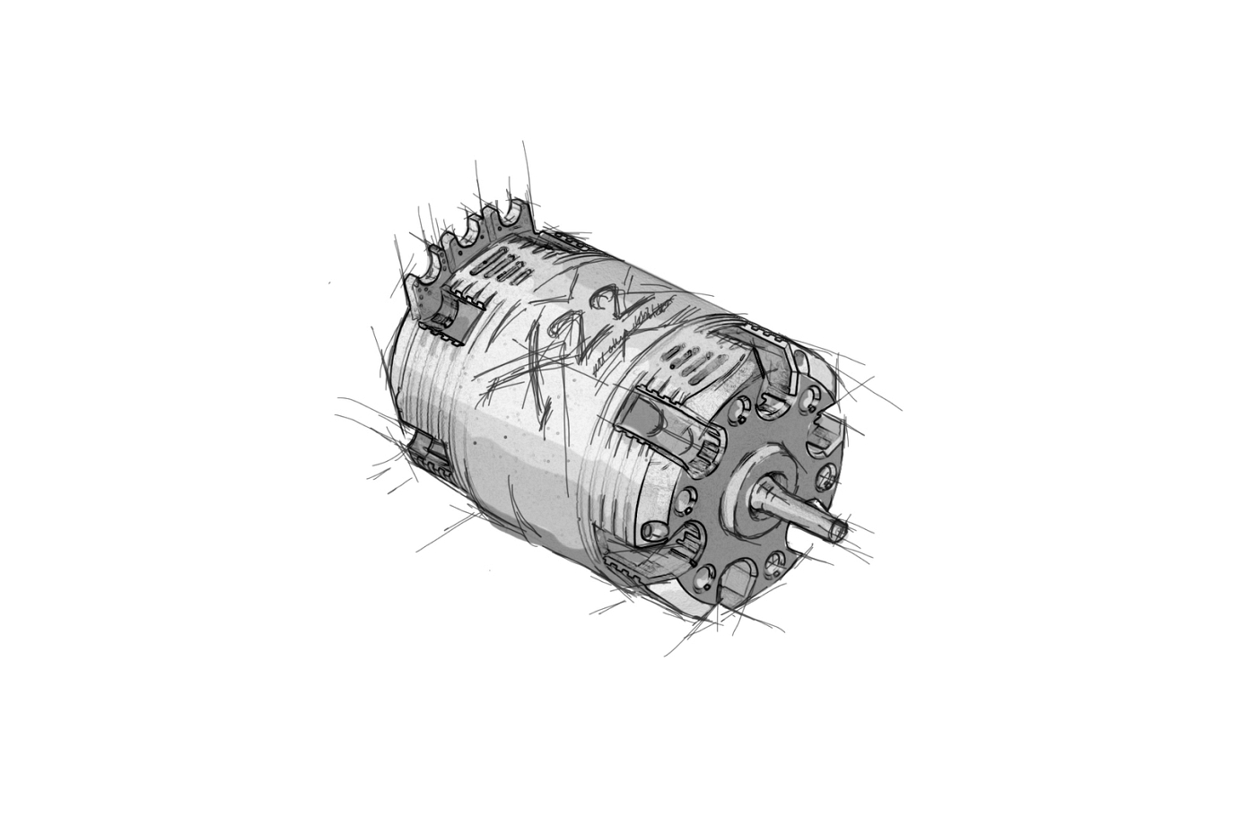 LRP X22 Modified 5.0T 540 Brushless Motor