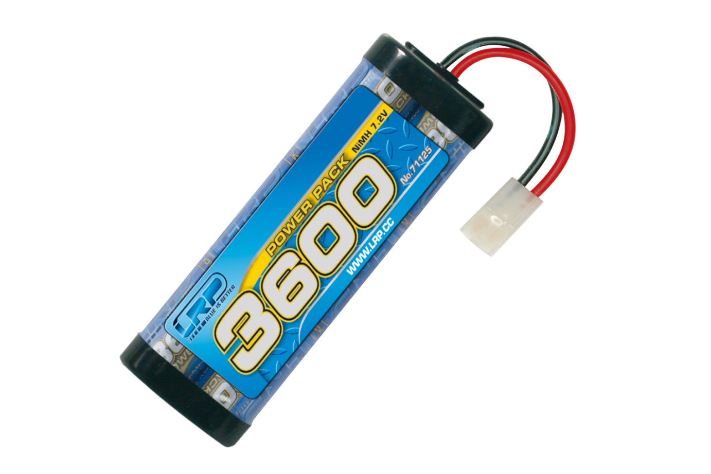 LRP Power Pack 3600 - 7.2V - 6-cell - Tamiya/JST plug - NiMH Sti