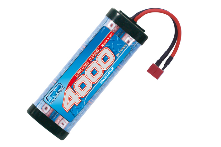 LRP Power Pack 4000mAh - 7.2v - 6 Cell - NiMH Stickpack Battery