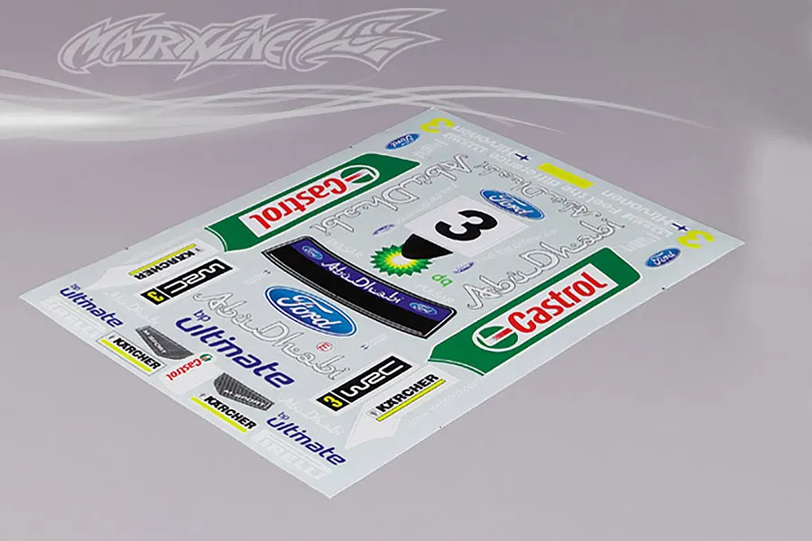 MATRIXLINE FORD FOCUS DECAL SHEET OPTION 2