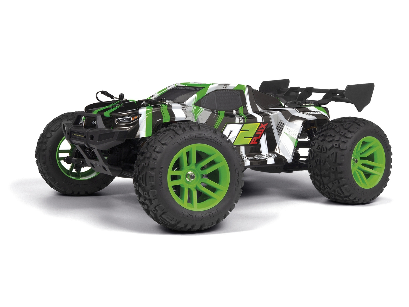 Maverick Quantum2 XT Flux 1/10th Stadium Truck-Green