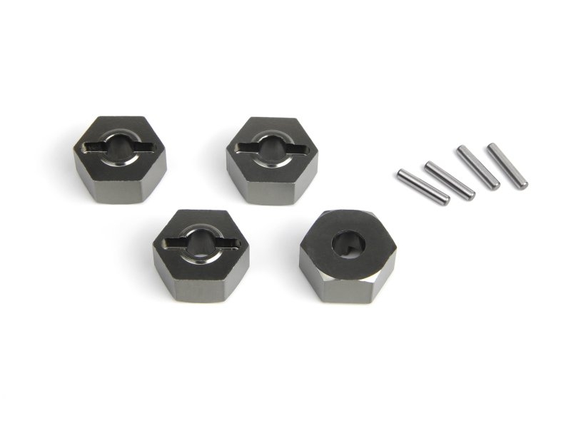 Maverick Aluminium 14mm Hex Hub Set (Grey/4pcs)