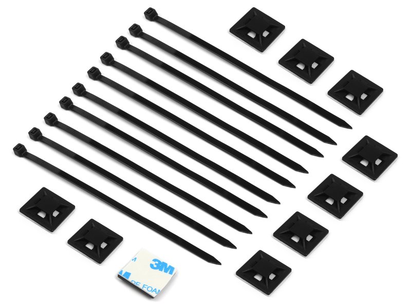 Maverick Cable Mount & Tie (10 pcs)