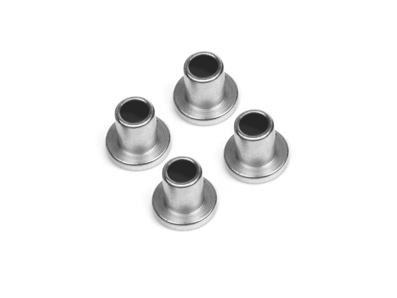 Maverick Top Hat Bushing (Silver/4pcs)