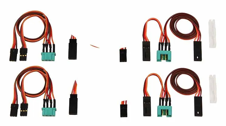 Multiplex Servo Lead Set, Lentus