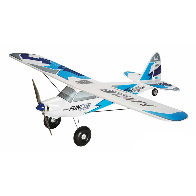 Multiplex FunCub Next Generation RC Plane, Receiver Ready, Blue