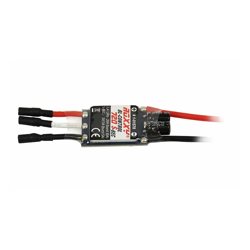 Multiplex ROXXY 720 S-BEC Brushless ESC, Easy Star 3