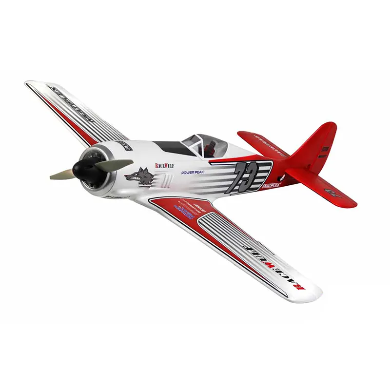 Multiplex Race Wulf RC Plane, Receiver Ready