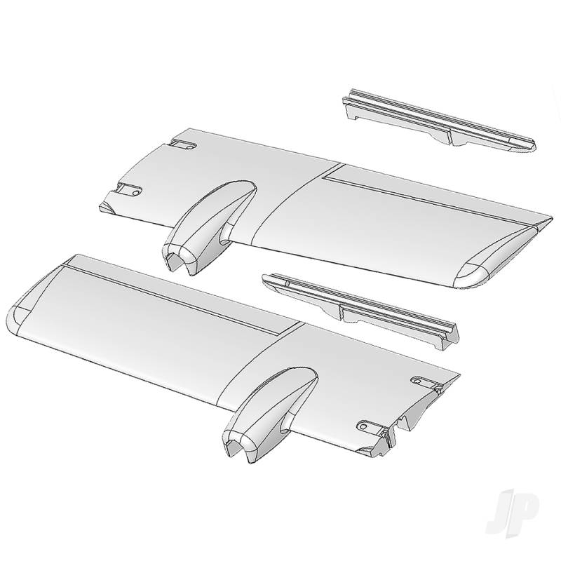 Multiplex Twin Star II Wing Panels