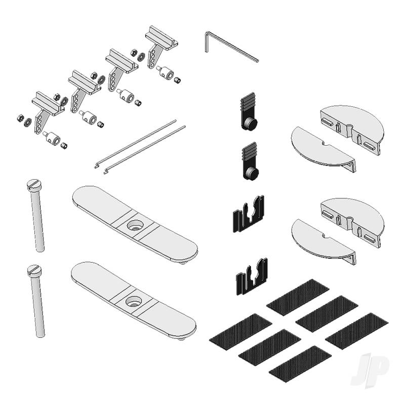 Multiplex Twinstar II Small Parts Set