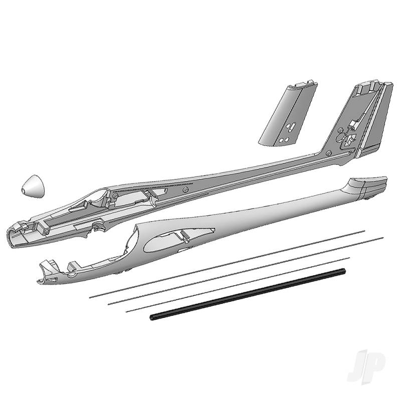 Multiplex Solius Fuselage Spars And Hexagonal Tube