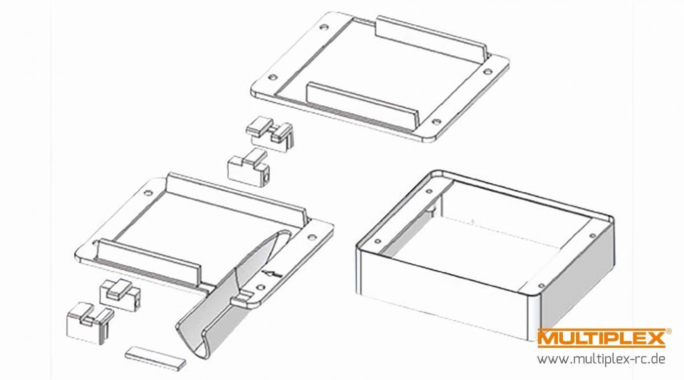 Multiplex Universal Servo Mount