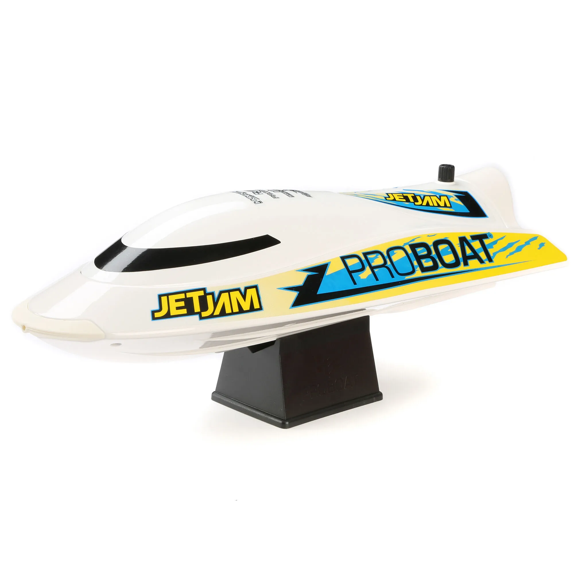 Pro Boat Jet Jam Pool Racer V2 RC Boat, RTR, White, PRB08031V2T2