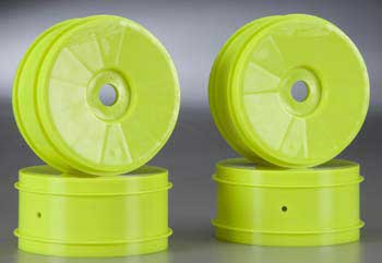 Proline 1/8 Velocity V2 Yellow Buggy Wheels, 4pcs