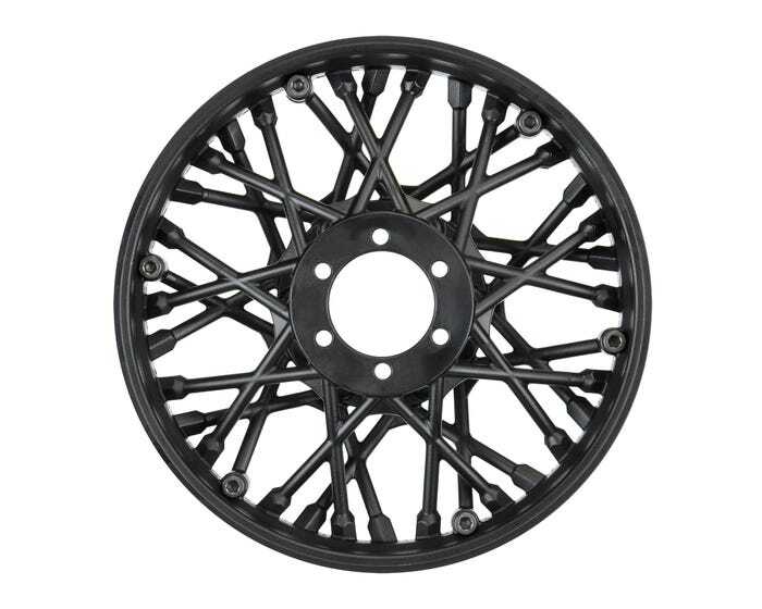 Proline Supermoto Black Front Wheel, Promoto-MX