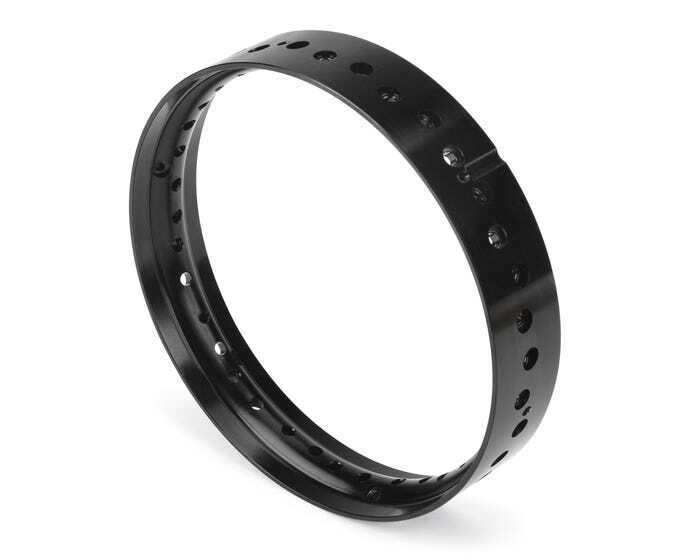 Proline Pro-Spec Aluminium Front Rim, Black, Promoto-MX