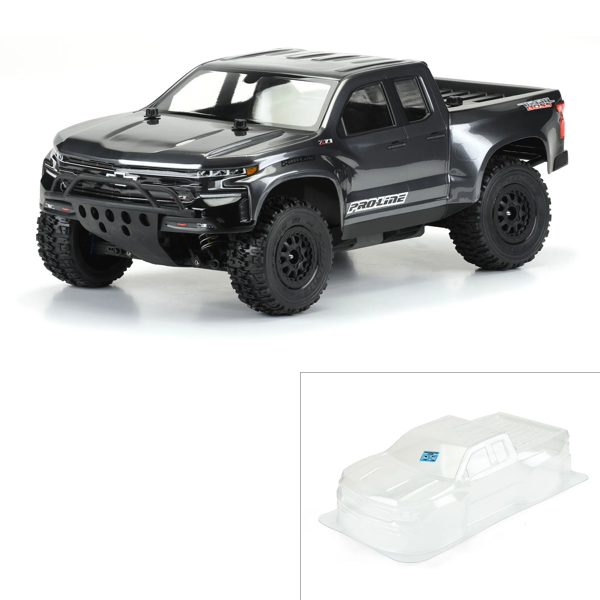 Proline 2019 Chevy Silverado Z71 Trail Boss Clear Body, Slash, P