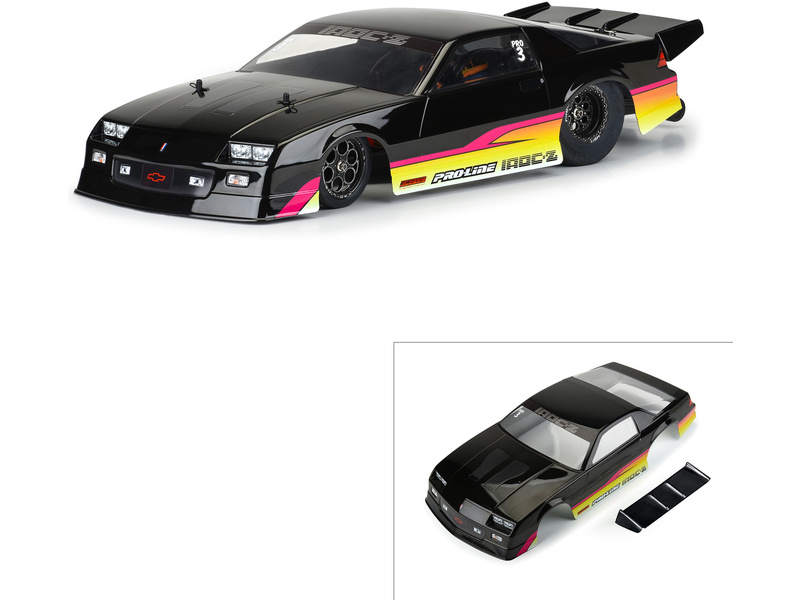 Proline 1985 Chevy IROC-Z 40th Anniversary Painted Body, Black